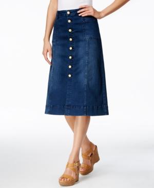 Jag Barrett A-line Dark Wash Denim Skirt