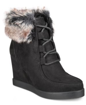Esprit Felice Memory Foam Wedge Booties Women's Shoes