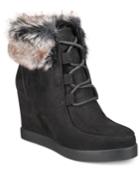Esprit Felice Memory Foam Wedge Booties Women's Shoes