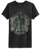 Bioworld Men's Harry Potter Slytherin Crest T-shirt