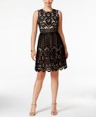 Tommy Hilfiger Lace Fit & Flare Dress