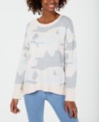 Ultra Flirt By Ikeddi Juniors' Camo Pullover Sweater