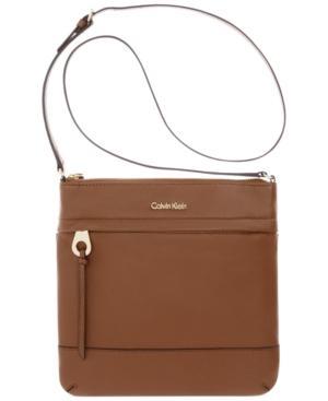 Calvin Klein Pebble Leather Crossbody