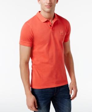 Hugo Boss Men's Textured Cotton Polo
