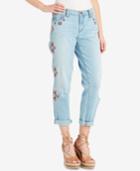 Jessica Simpson Juniors' Mika Best Friend Embroidered Jeans