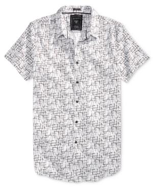 Guess Men's Brixton Longline Shirt
