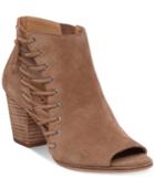 Lucky Brand Women's Hartlee Side-lace Booties Women's Shoes