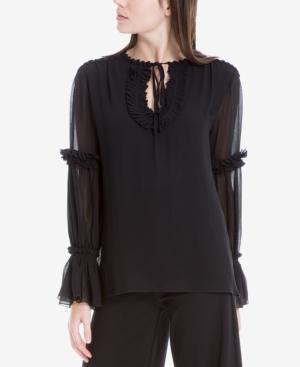 Max Studio London Shirred Crepe Top, Created For Macy's