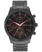 Unlisted Men's Chronograph Gunmetal Bracelet Watch 46mm 10027761, Only At Macy's