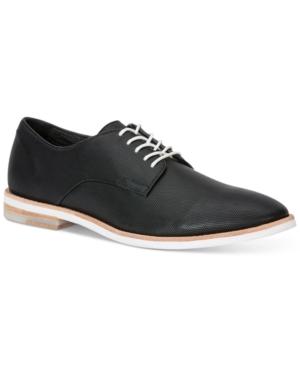 Calvin Klein Agusto Diamond Leather Oxford Shoes Men's Shoes
