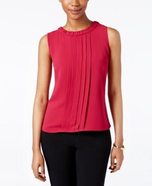 Kasper Pleated Blouse