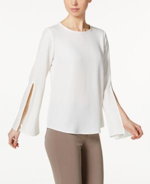 Calvin Klein Split-sleeve Top