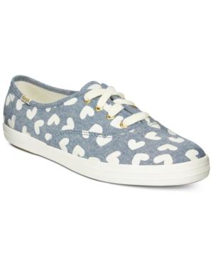 Keds Women's Chambray Hearts Lace-up Sneakers Women's Shoes