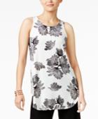 Alfani Floral-print Top, Only At Macy's
