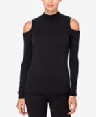 Catherine Malandrino Madre Cashmere Cold-shoulder Sweater