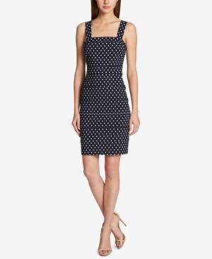 Tommy Hilfiger Dot-print Sheath Dress