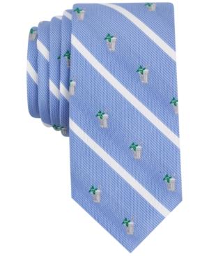 Bar Iii Men's Mint Julep Conversational Skinny Tie, Created For Macy's