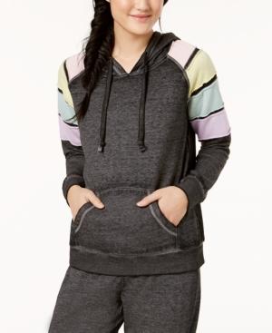 Hippie Rose Juniors' Colorblocked Pullover Hoodie