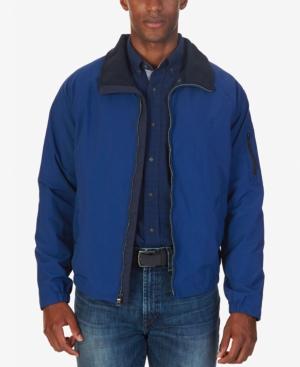 Nautica Men's Solid Lightweight Bomber Jacket