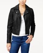 American Rag Faux-leather Moto Jacket, Only At Macy's