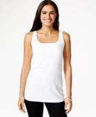 Style & Co. Scoop-neck Tank Top, Only At Macy's