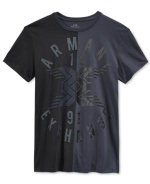 Armani Exchange Men's Split Up Logo T-shirt