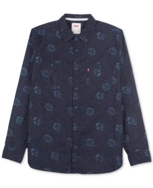 Levi's Agbosso Floral-print Long-sleeve Shirt