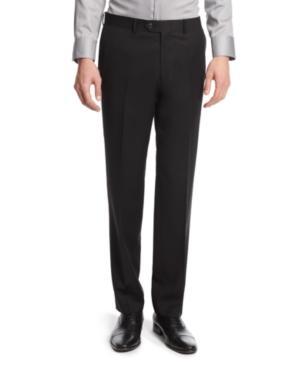 Bar Iii Pants Black Solid Slim Fit