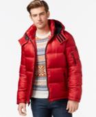 Inc International Concepts Hooded Nylon Jacket
