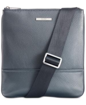 Hugo Boss Men's Leather Element Pouch