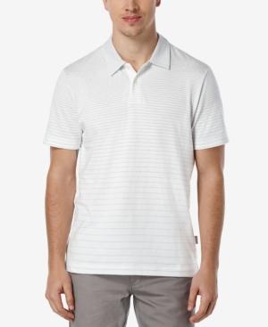 Perry Ellis Men's Dot-stripe Polo
