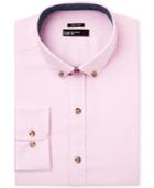 Bar Iii Men's Slim-fit Pink Oxford Solid Dress Shirt, Only At Macy's