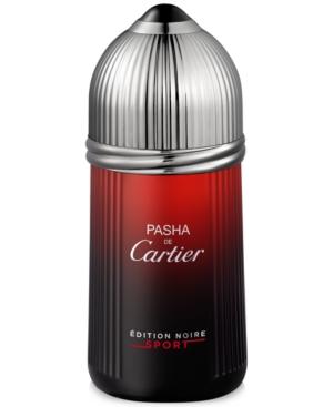 Pasha De Cartier Edition Noire Sport Eau De Toilette, 3.3 Oz - Only At Macy's