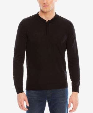Boss Men's Merino Wool Polo Sweater