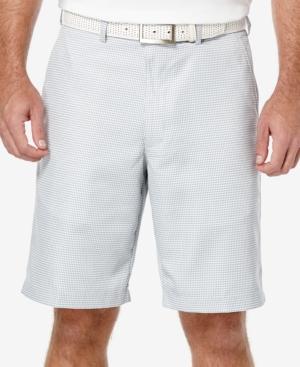 Pga Tour Men's Flat Front Gingham Golf Short