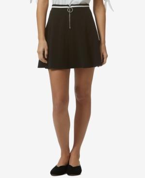 Avec Les Filles Sporty A-line Mini Skirt