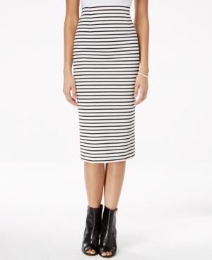 Xoxo Juniors' Striped Midi Pencil Skirt