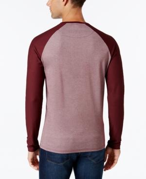 Vince Camuto Men's Mesh Raglan-sleeve T-shirt