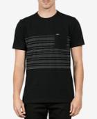 Volcom Men's Threezy Stripe Pocket T-shirt