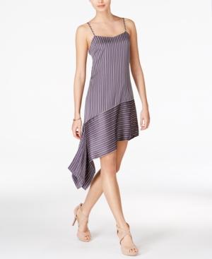 J.o.a. Striped Asymmetrical Dress