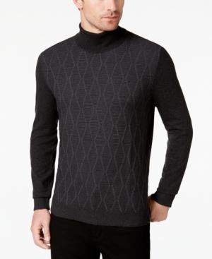 Alfani Men's Diamond Turtleneck, Created For Macy's
