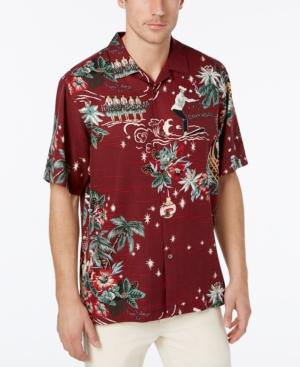 Tommy Bahama Men's Merry Kitschmas Silk Shirt