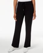 Style & Co French-terry Track Pants, Created For Macy's