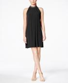 Calvin Klein Embellished Trapeze Dress