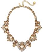 Kate Spade New York Gold-tone Pink Stone Statement Necklace