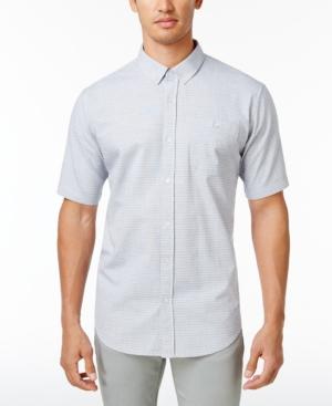 Ezekiel Men's Woodhaven Dot Grid Cotton Shirt