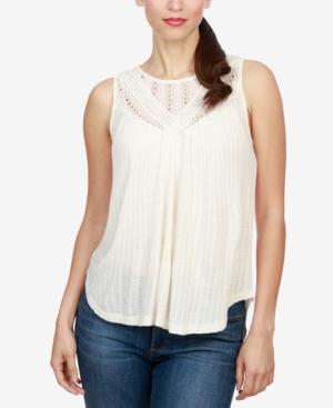 Lucky Brand High-low Knit Tank Top