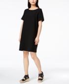 Eileen Fisher Tencel Textured Knit Shift Dress