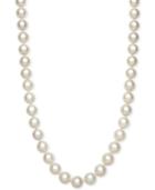 Belle De Mer Cultured Akoya Pearl (9mm) Strand Necklace, Created For Macy's