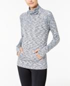 Ideology Funnel-neck Fleece Top, Created For Macy's